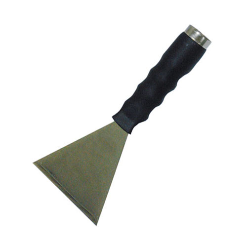 Шпатель малярный Putech нержавеющее полотно, обрезиненная рукоятка 100 мм