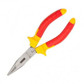 Длинногубцы прямые Matrix Insulated двухкомпонентные рукоятки 160 мм