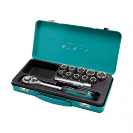 Головки торцевые в наборе Stels 1/2", 10-24 мм, 12 предметов