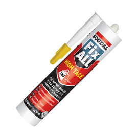 Клей-герметик универсальный Soudal Fix All Hight Tack полимерный, белый 290 мл