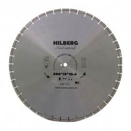 Диск алмазный Hilberg Hard Materials Лазер HM114 сегментный 800 мм