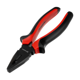 Плоскогубцы Matrix Black Nickel двухкомпонентные рукоятки 180 мм