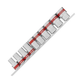 Головки торцевые в наборе Matrix шестигранные 1/2", 10-22 мм, 10 предметов