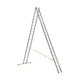 Лестница двухсекционная Alumet P2 9220, 2х20 алюминиевая 10.56 м