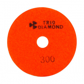 Круг алмазный шлифовальный Trio-Diamond гибкий № 300 мокрая шлифовка 100 мм