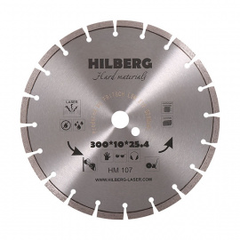 Диск алмазный Hilberg Hard Materials Лазер HM107 сегментный 300 мм