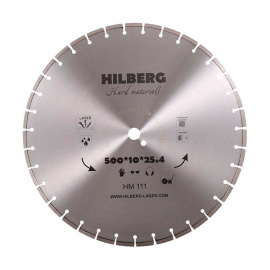 Диск алмазный Hilberg Hard Materials Лазер HM111 сегментный 500 мм