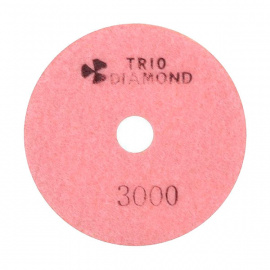 Круг алмазный шлифовальный Trio-Diamond гибкий № 3000 мокрая шлифовка 100 мм