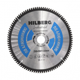 Диск пильный Hilberg Industrial HA250 по алюминию 100 зубьев 250х30 мм