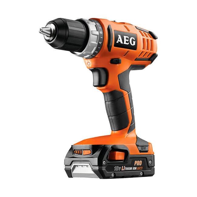 Дрель аккумуляторная ударная AEG BSB 18G2 LI-152C, 18 В, 1,5 Ач