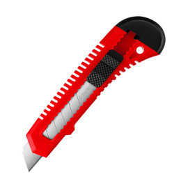 Нож строительный Зубр Мастер АБС пластиковый корпус 18 мм