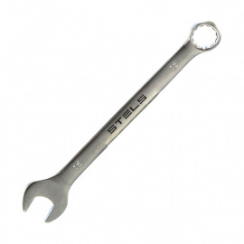 Ключ комбинированный Stels матовый хром 15 мм