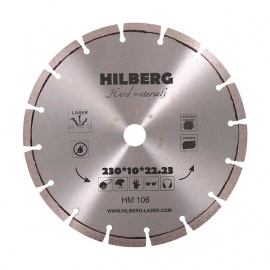 Диск алмазный Hilberg Hard Materials Лазер HM106 сегментный 230 мм