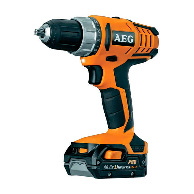 Дрель аккумуляторная AEG BS 14G2 LI-152C, 14,4 В, 1,5 Ач