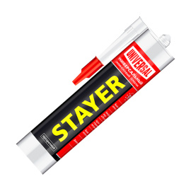 Герметик силиконовый Stayer Master универсальный прозрачный 260 мл