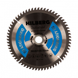 Диск пильный Hilberg Industrial HA190 по алюминию 64 зуба 190х30 мм