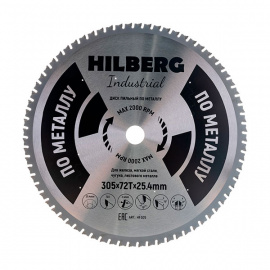 Диск пильный Hilberg Industrial HF305 по металлу 72 зуба 305х30 мм