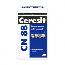 Наливной пол Ceresit CN 88 высокопрочный 25 кг
