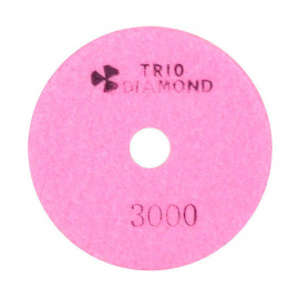Круг алмазный шлифовальный Trio-Diamond гибкий № buff мокрая шлифовка 125 мм