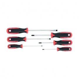 Отвертки в наборе Matrix двухкомпонентные рукоятки 6 предметов