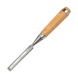 Стамеска-долото плоская Зубр Эксперт с деревянной рукояткой 16 мм