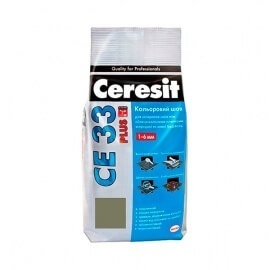 Затирка Ceresit CE 33 Super, цвет оливк N73, 2 кг