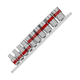 Головки торцевые в наборе Matrix 1/4", 4-13 мм, 10 предметов 13594
