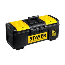 Ящик для инструмента Stayer Professional ToolBox-24 пластиковый 590х270х250 мм
