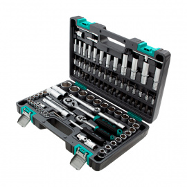 Набор инструментов Stels в кейсе 1/2"+1/4", 94 предметов
