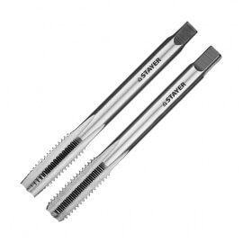 Метчики ручные Stayer Master для сквозных и глухих отверстий М8х1.25, 2 шт