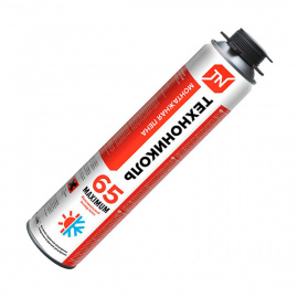 Пена монтажная ТехноНИКОЛЬ 65 Maximum профессиональная всесезонная 1000 мл