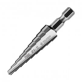 Сверло по металлу ступенчатое Зубр Профессионал быстрорежущая сталь 4-12 мм