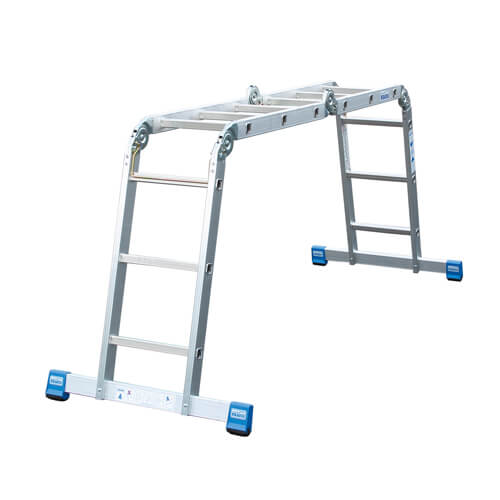 Лестница трансформер Aluminium 102455 2х4+2х5 алюминиевая 5.3 м