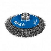 Щетка коническая для УШМ Зубр Профессионал витая проволока 125 мм