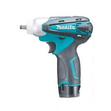 Гайковерт аккумуляторный Makita TW100DWE ударный, 10,8 В, 1,3 Ач