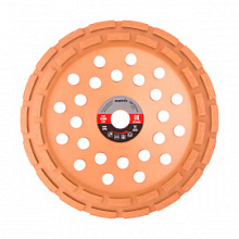 Чашка алмазная шлифовальная Matrix двухрядная 230 мм