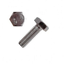 Болт с шестигранной головкой Tech-Krep DIN933 оцинкованный М6х45