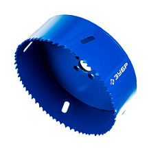 Коронка биметаллическая ЗУБР ЭКСПЕРТ по металлу 121 мм