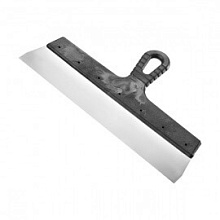 Шпатель фасадный Сибин нержавеющее полотно, пластиковая рукоятка 350 мм