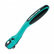 Трещотка для торцовых головок Stels 72 зубца, двухкомпонентная рукоятка 1/2"