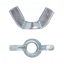 Гайка барашковая Tech-Krep DIN315 оцинкованная М4