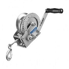 Лебедка барабанная Зубр Профессионал тяговая, тросовая 8 м, 0.5 т