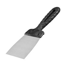 Шпатель малярный Зубр Стандарт пластиковая рукоятка 100 мм