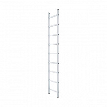 Лестница односекционная Сибртех 97829 1х9 алюминиевая 2.58 м