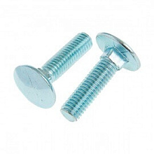 Болт мебельный Tech-Krep DIN603 с полукруглой головкой М6х30 мм