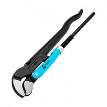 Ключ трубный рычажный ЦИ тип S, изогнутые губки №0.5