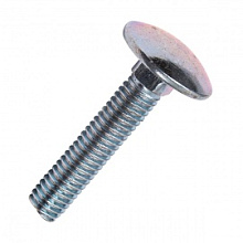 Болт мебельный Tech-Krep DIN603 с полукруглой головкой М8х50 мм