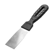 Шпатель малярный Зубр Мастер нержавеющее полотно, пластиковая рукоятка 40 мм