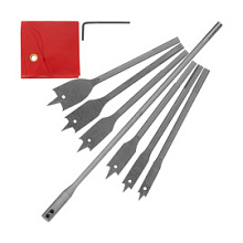 Сверла по дереву в наборе Matrix шестигранный хвостовик 6 шт