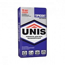 Ровнитель для пола Unis Горизонт высокопрочный 25 кг